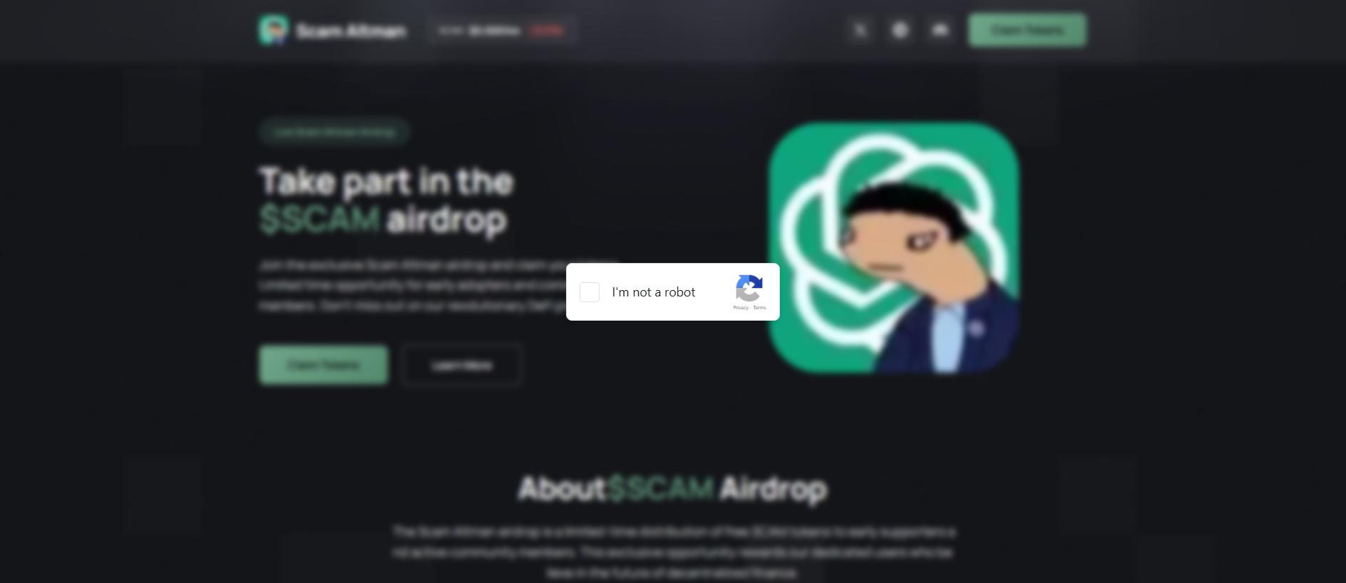 Stored capture of scamtoken.sbs