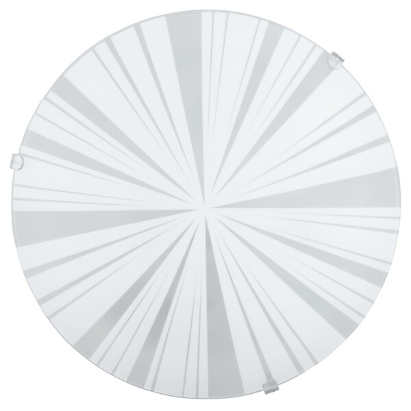 Plafonnier Mars 1 E27 Ø25,5 cm 60 W – Motif lignes
