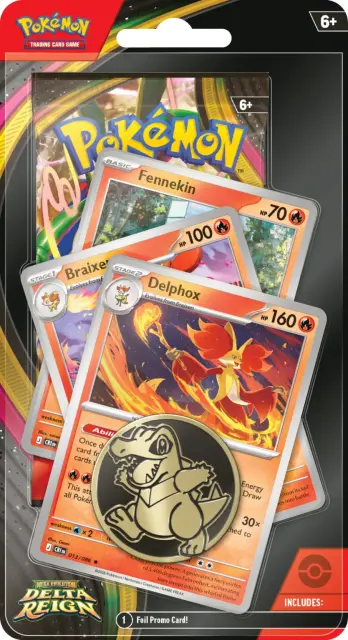 Premium Checklane Blister con Delphox