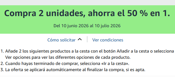 Ahorra el 50% en 1 comprando 2 unidades en una selección de productos para mascotas 🐶