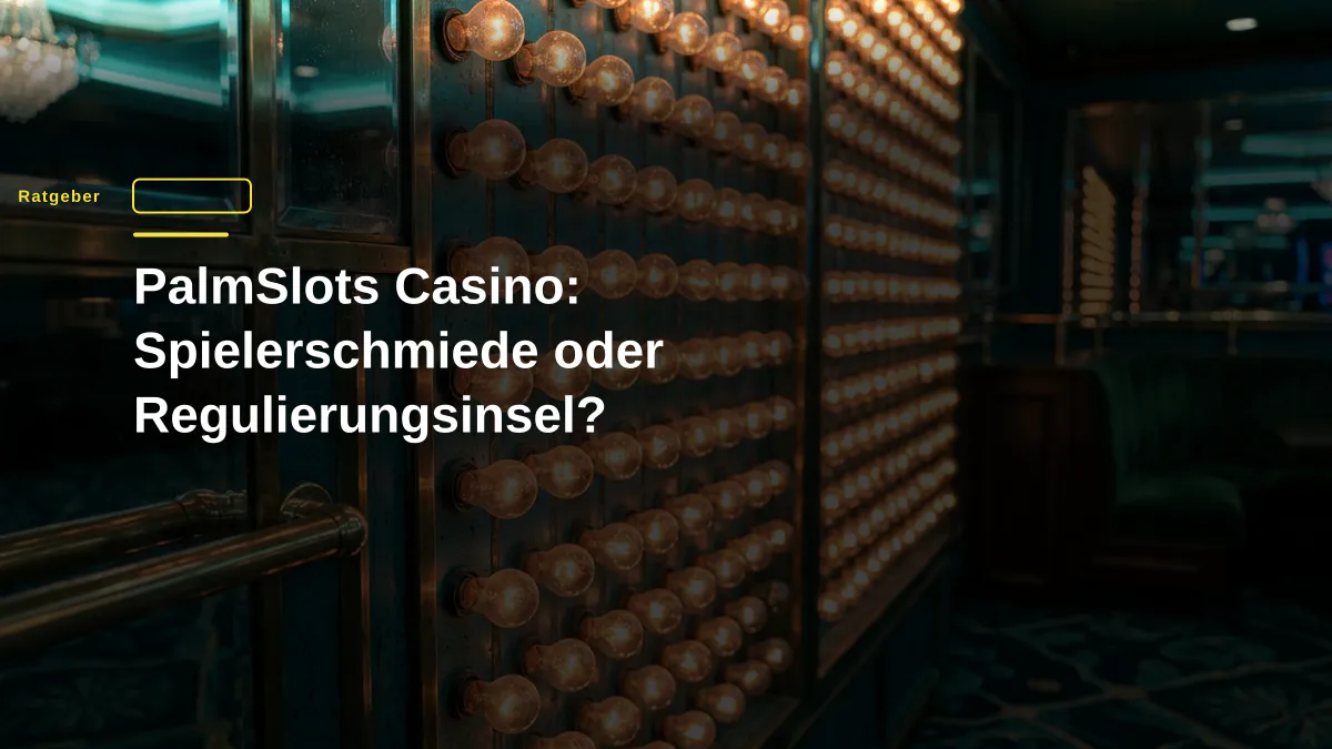 PalmSlots Casino: Spielerschmiede oder Regulierungsinsel?