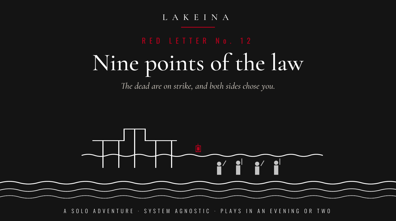 Red Letter No. 12: Nine points of the law