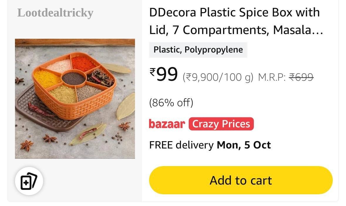 Chopper Masala Box | Exclusive Sale Discount Chopper Masala Box | Exclusive Sale Discount