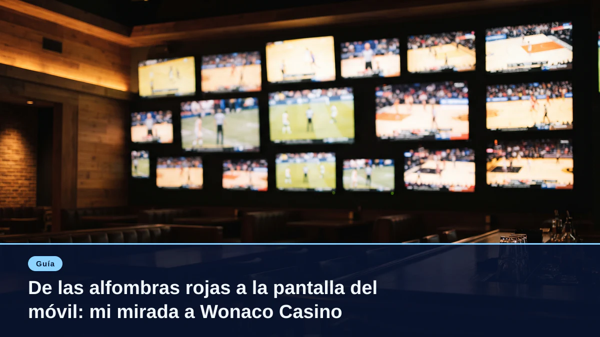 De las alfombras rojas a la pantalla del móvil: mi mirada a Wonaco Casino