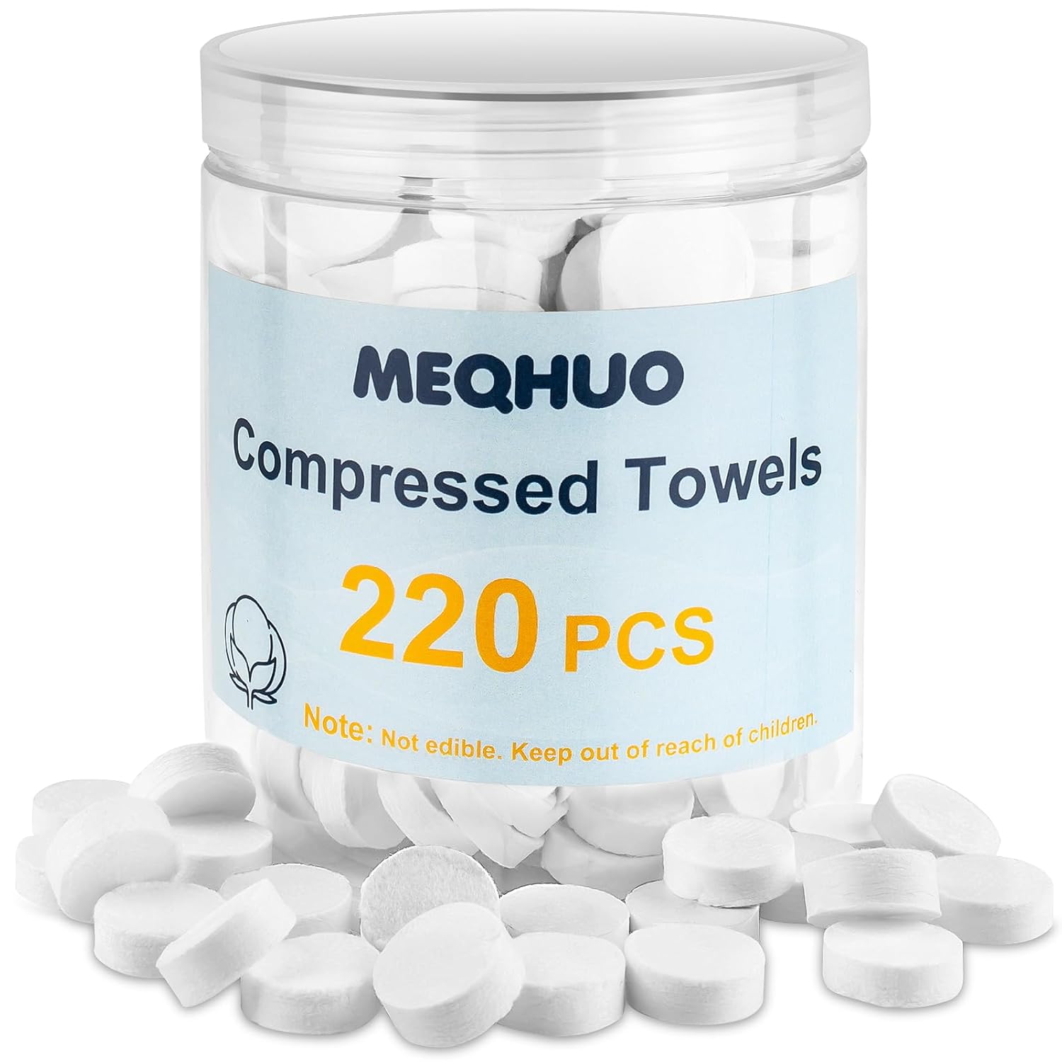 7Pcs/14Pcs Disposable Washcloth Travel Towel Thickened Face Towel Face Wipe Compressed Towel Portable Non-woven Items For Hotels - 15 7Pcs/14Pcs Disposable Washcloth Travel Towel Thickened Face Towel Face Wipe Compressed Towel Portable Non-woven Items For Hotels - 15