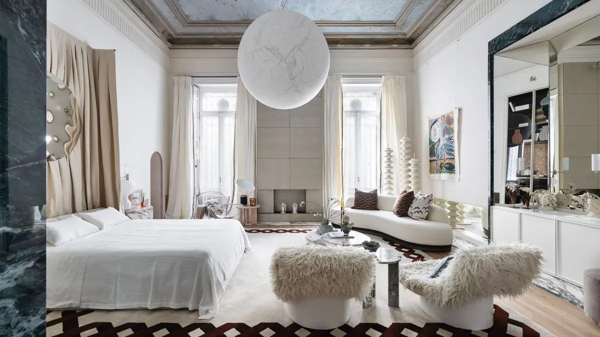 Eleganță italiană într-o vilă istorică din Madrid