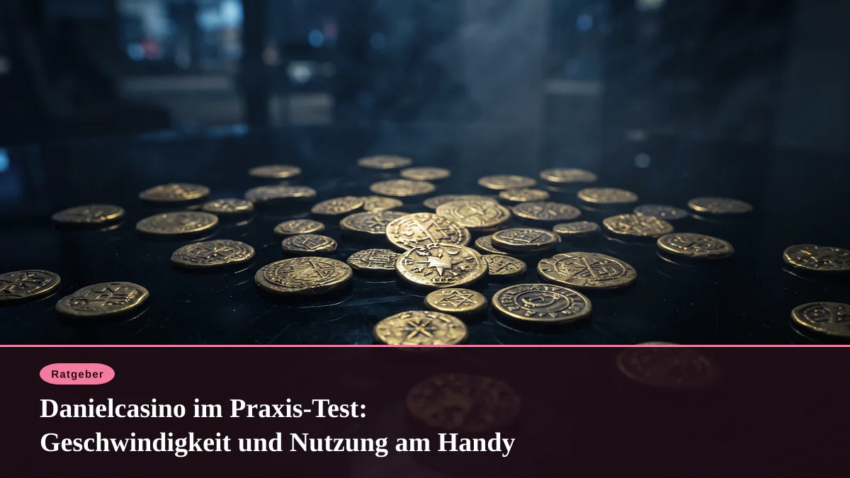 Danielcasino im Praxis-Test: Geschwindigkeit und Nutzung am Handy
