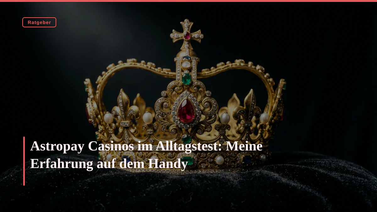 Astropay Casinos im Alltagstest: Meine Erfahrung auf dem Handy