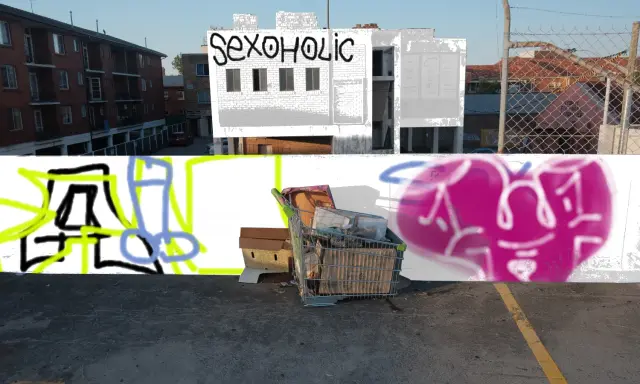 Graffiti artwork by DECAY