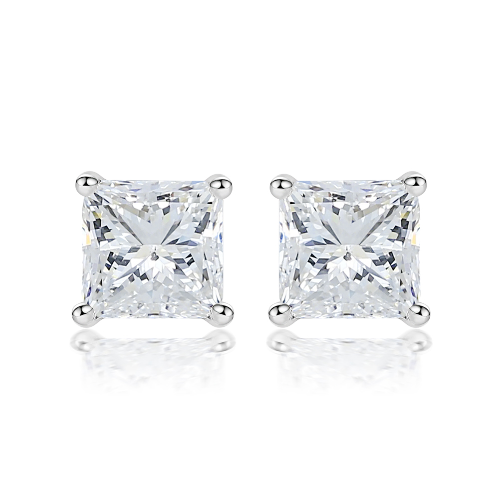 Princess Solitaire Classic Studs