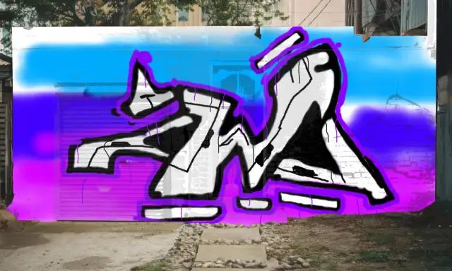 Graffiti artwork by drako777