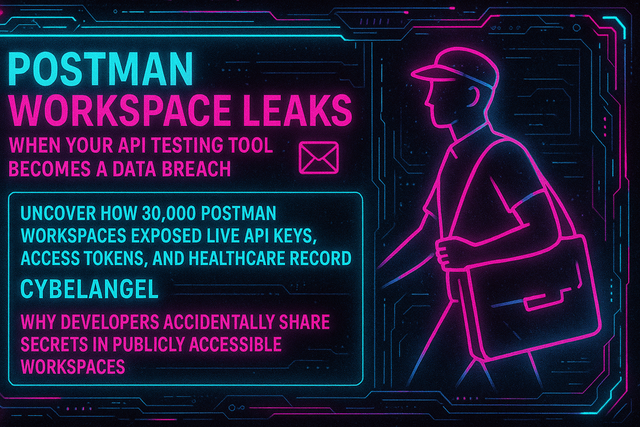 Postman Workspace Leaks: When Your API Testing Tool Becomes a Data Breach 📮