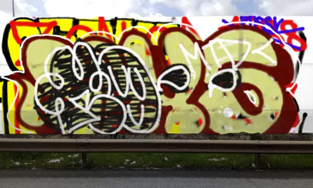 Graffiti artwork by 3131