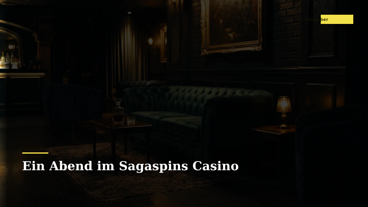 Ein Abend im Sagaspins Casino