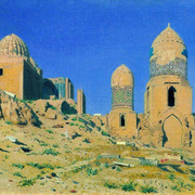 Мавзолей Шах и Зинда в Самарканде 1869 1870