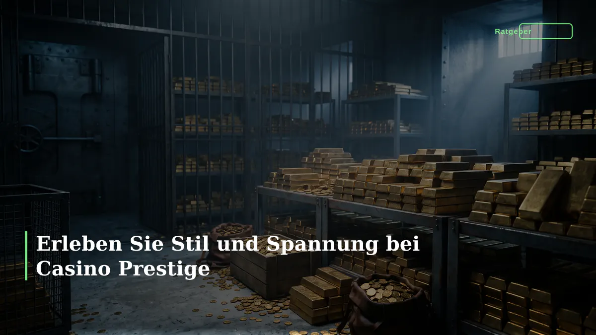 Erleben Sie Stil und Spannung bei Casino Prestige