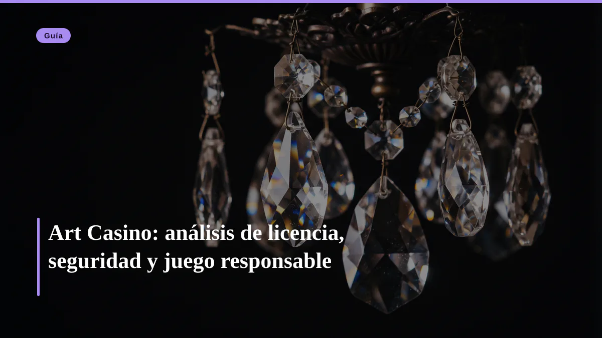 Art Casino: análisis de licencia, seguridad y juego responsable