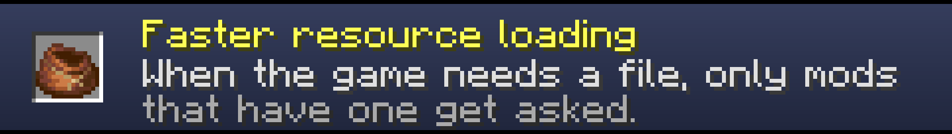 Faster resource loading