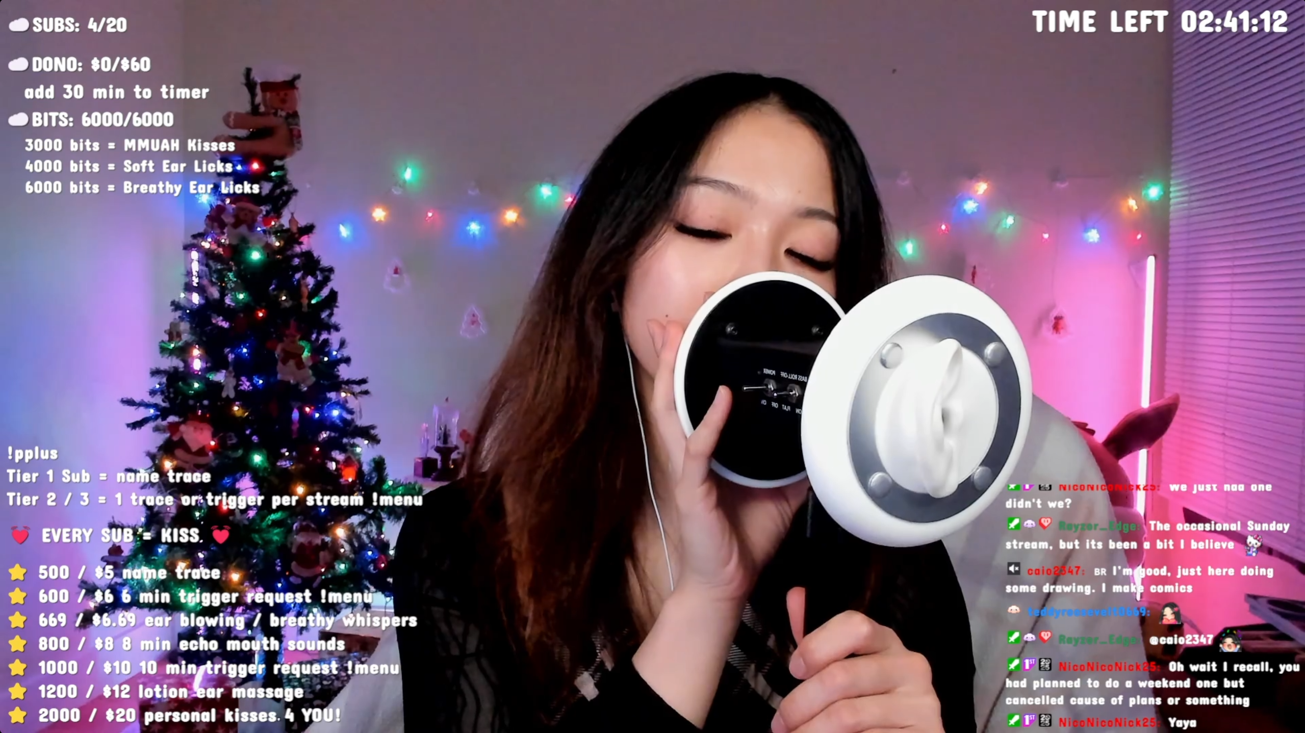 3DIO Ear Licking ASMR [ Cloud Crystal ]