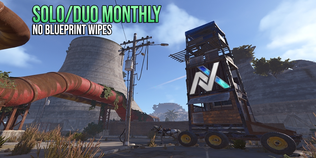 Nexus Rust 2.0 | Solo/Duo | Monthly | No BP Wipes image