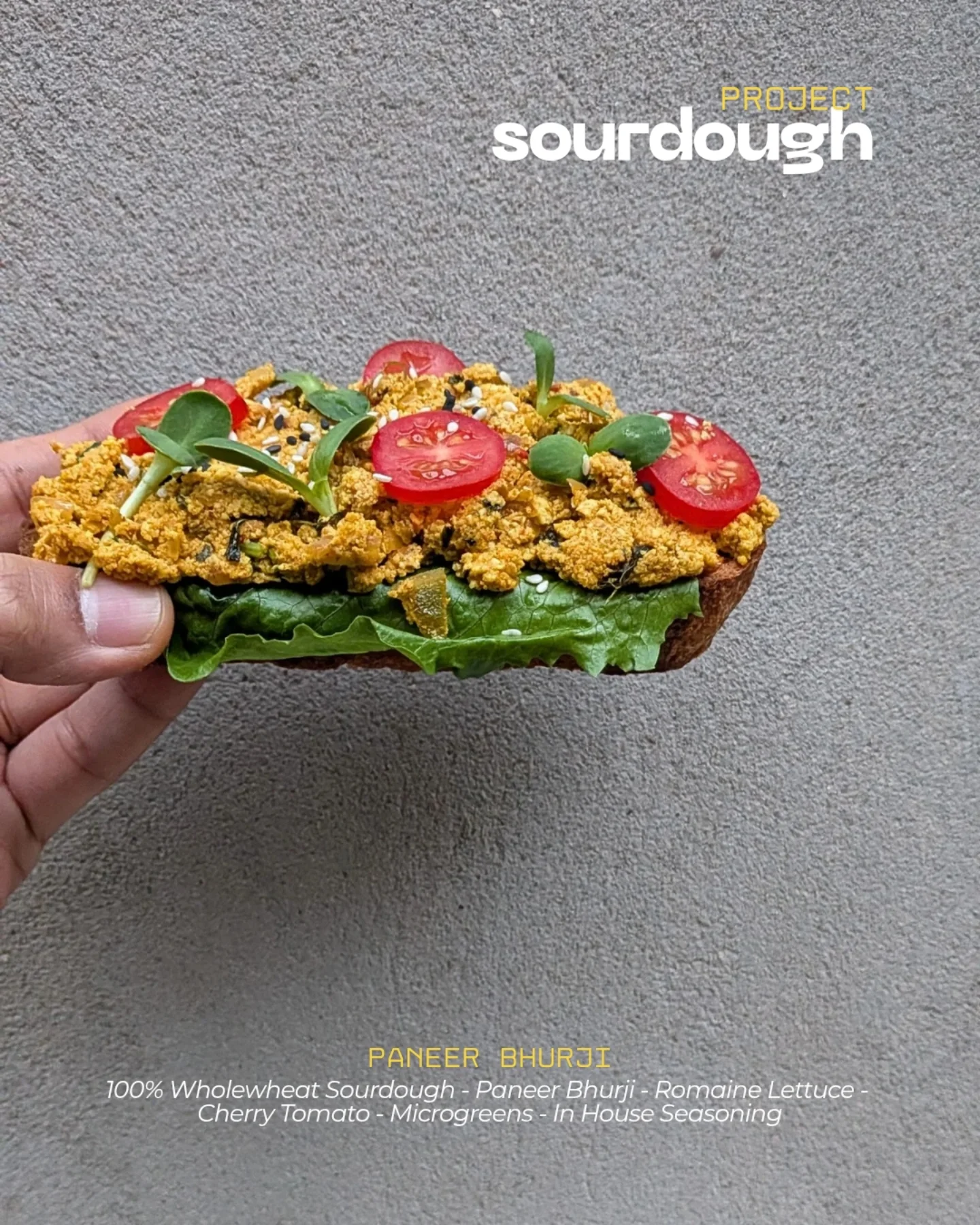 Paneer Bhurji Sandwich