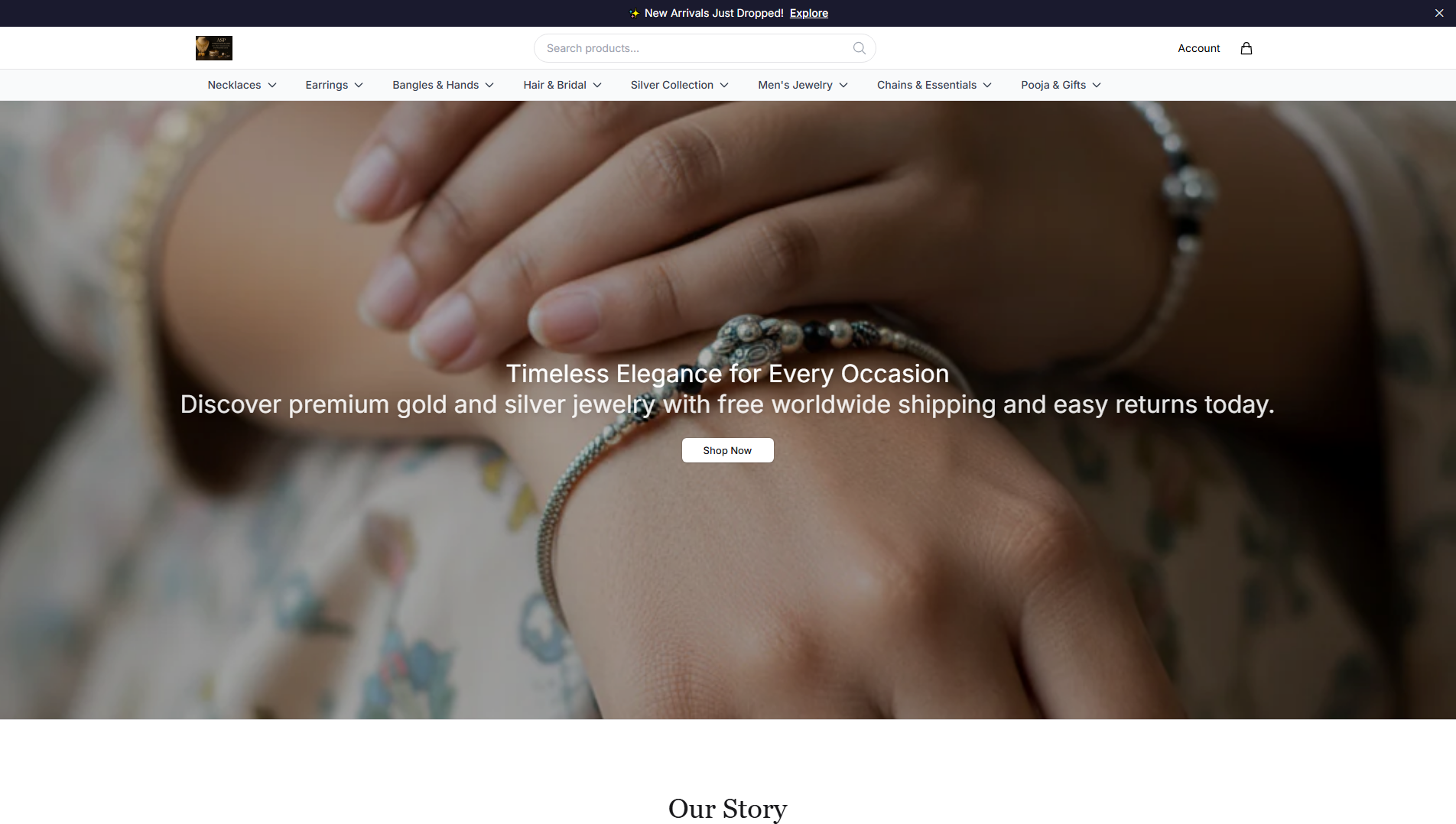 Stored capture of aspfashionjewelleryonline.shop