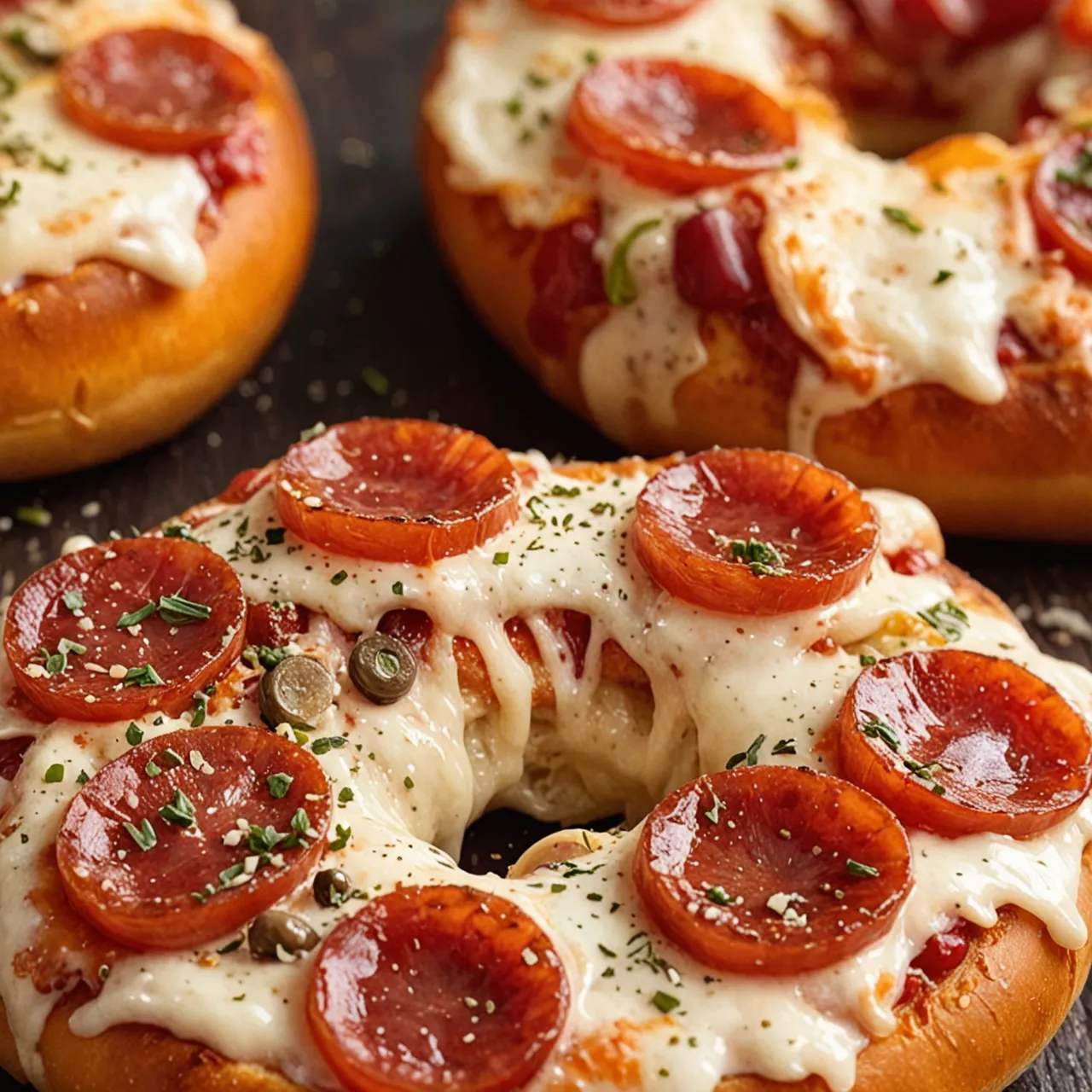 Easy Homemade Pizza Bagels Recipe