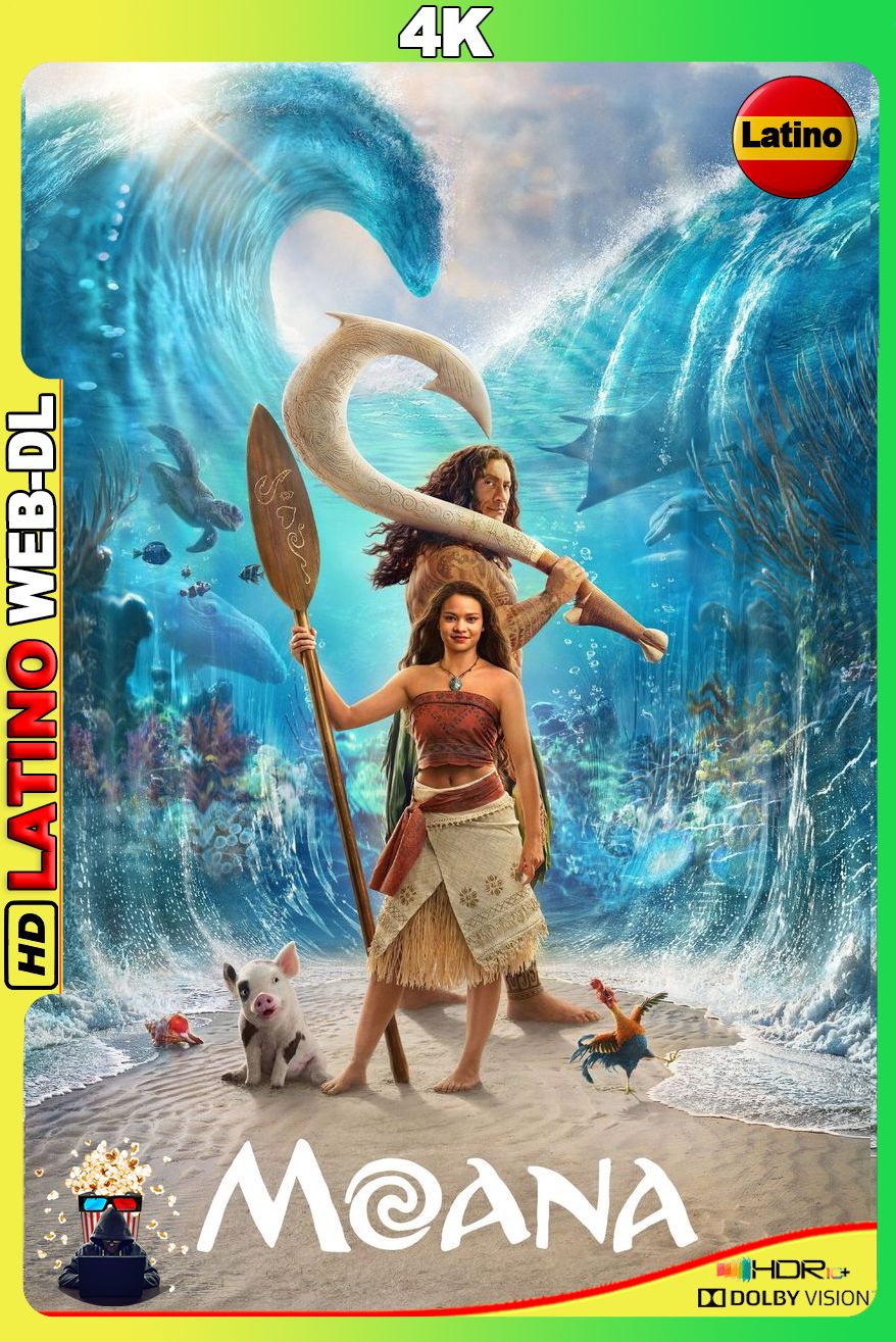 Moana (2026) [2160p] WEB-DL 4K DV HDR10+ [Latino-Inglés]