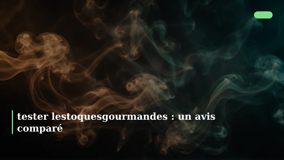 tester lestoquesgourmandes : un avis comparé