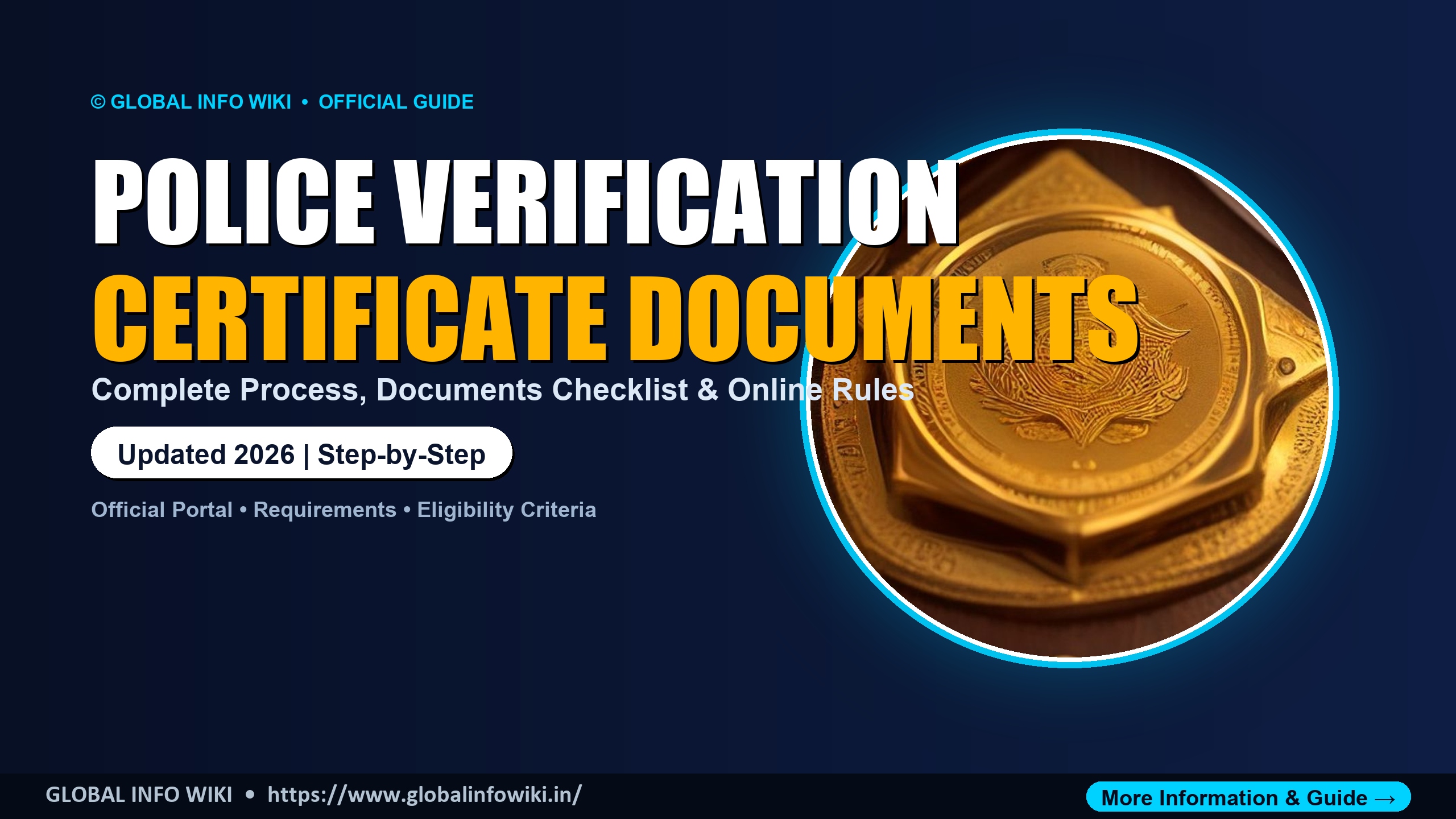 Police Verification Certificate Documents India — Character Certificate Kaise Banwayein Police Verification Certificate Documents India — Character Certificate Kaise Banwayein