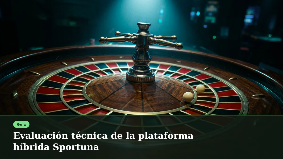 Evaluación técnica de la plataforma híbrida Sportuna