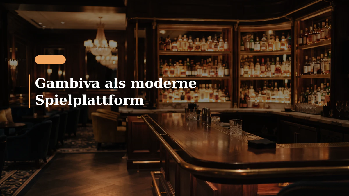 Gambiva als moderne Spielplattform