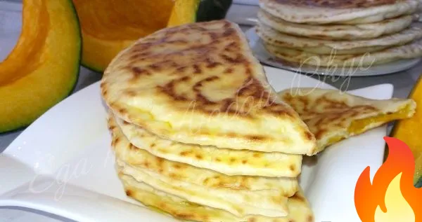 Фото Лепешки на кефире (хингалш)