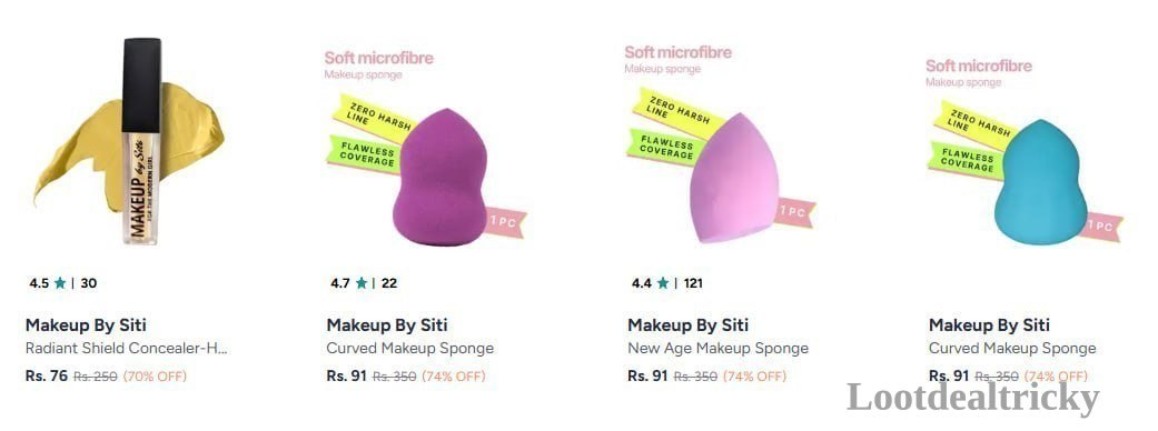 makeup By Siti – Just ₹76 | Huge Savings Offer makeup By Siti – Just ₹76 | Huge Savings Offer