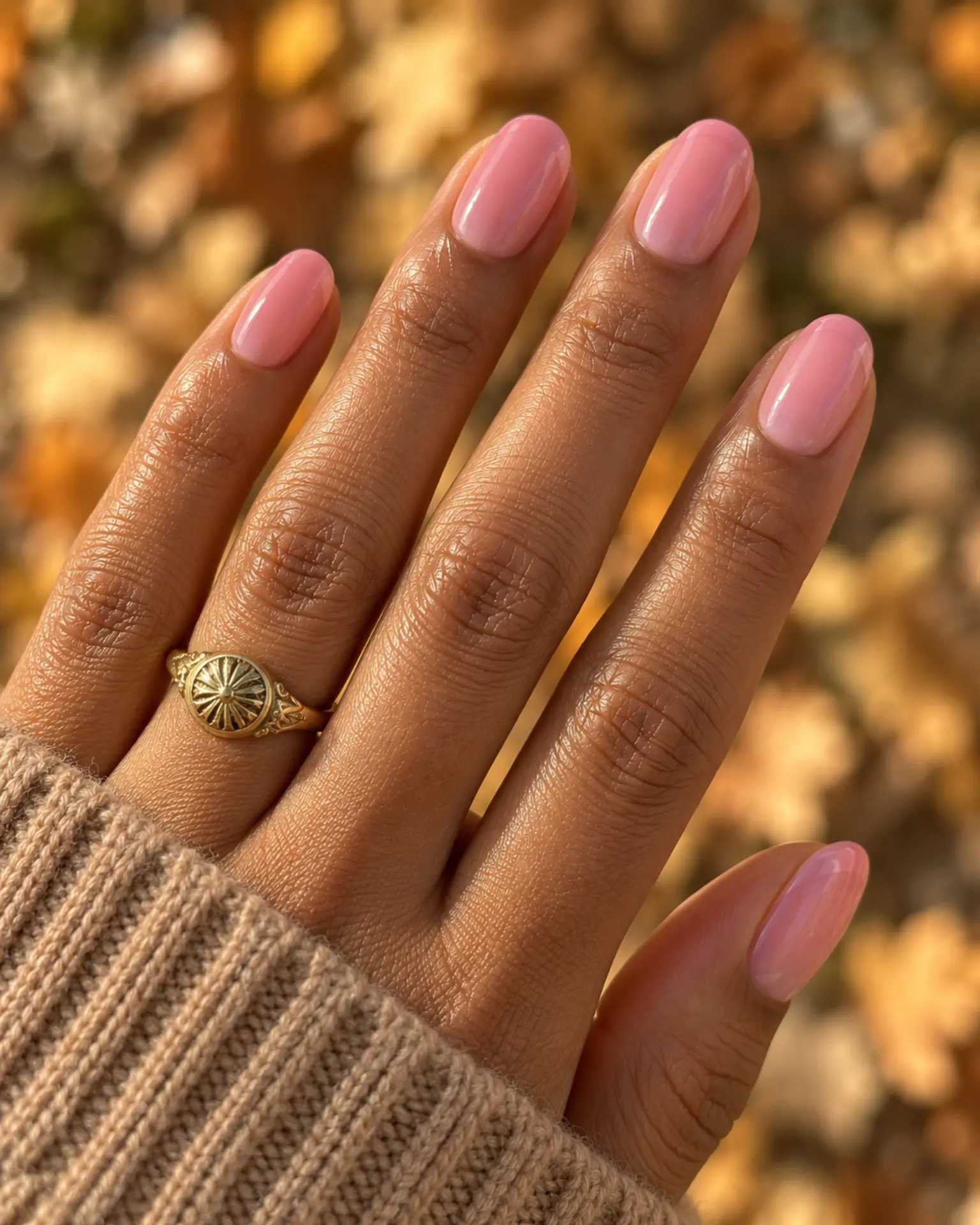 Pink Sheer Jelly Wash manicure inspiration for pink nail ideas