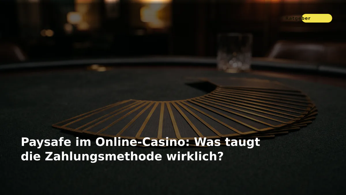 Paysafe im Online-Casino: Was taugt die Zahlungsmethode wirklich?