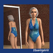 Blue-Swimsuit