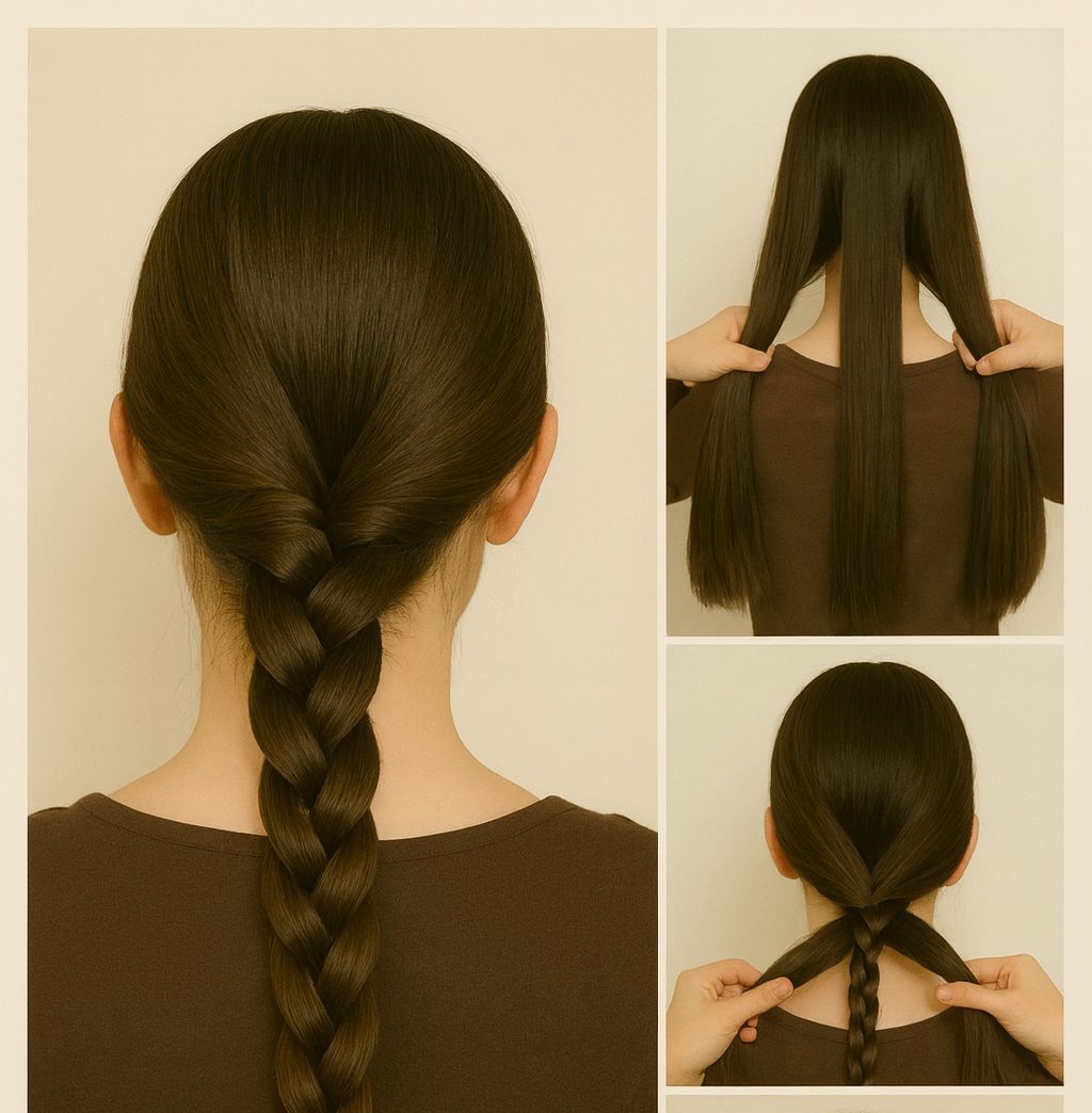 Trenza corona elegante para ocasiones especiales