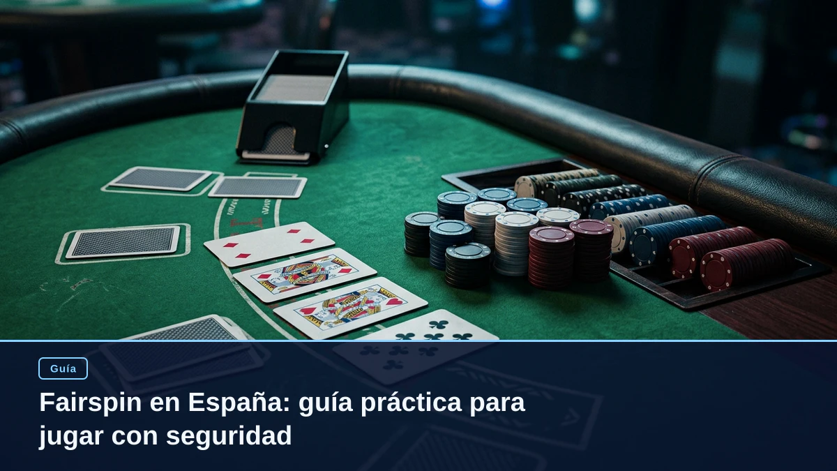 Fairspin en España: guía práctica para jugar con seguridad