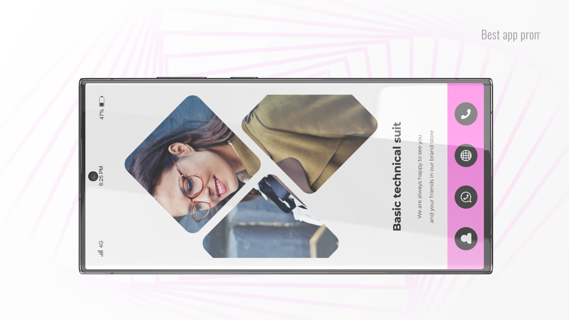 Clean Mobile Mockup Clean Mobile Mockup