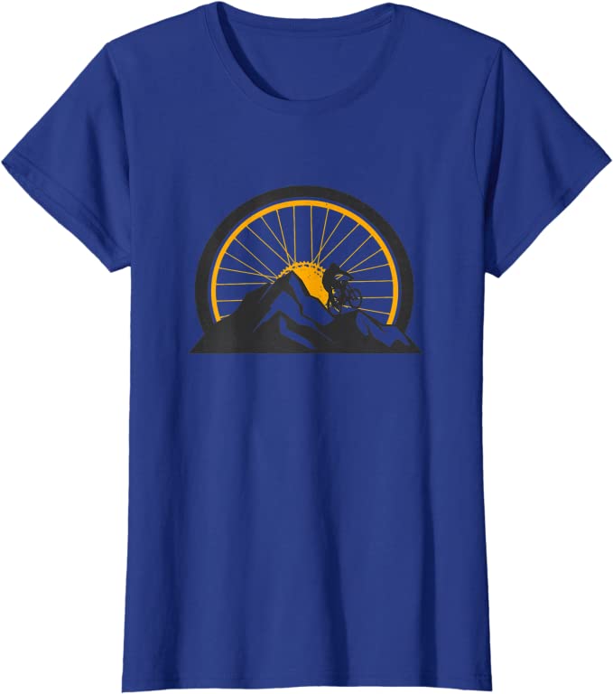 Mtb Clothing Mtb Mountain Bike Sport Ladies' Crewneck T-shir