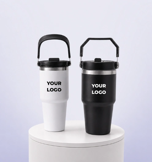 Personalized Tumblers with Carried Lid
