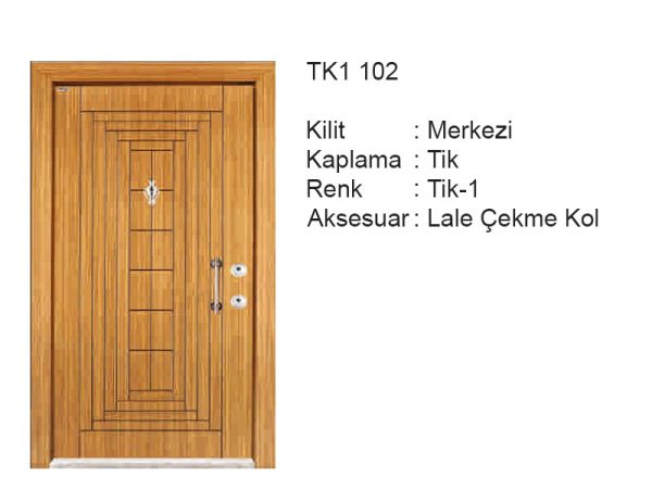 Steel door TK1 102