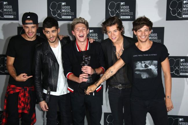 La banda estaba formada por Payne, Harry Styles, 30, Zayn Malik, 31, Niall Horan, 31, y Louis Tomlinson, 32.Alianza de imágenes a través de Getty Images