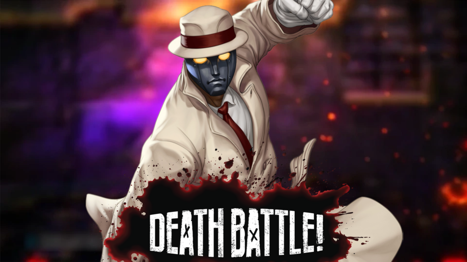Q mysteriously shows up for a DEATH BATTLE! by WarioGuy on DeviantArt