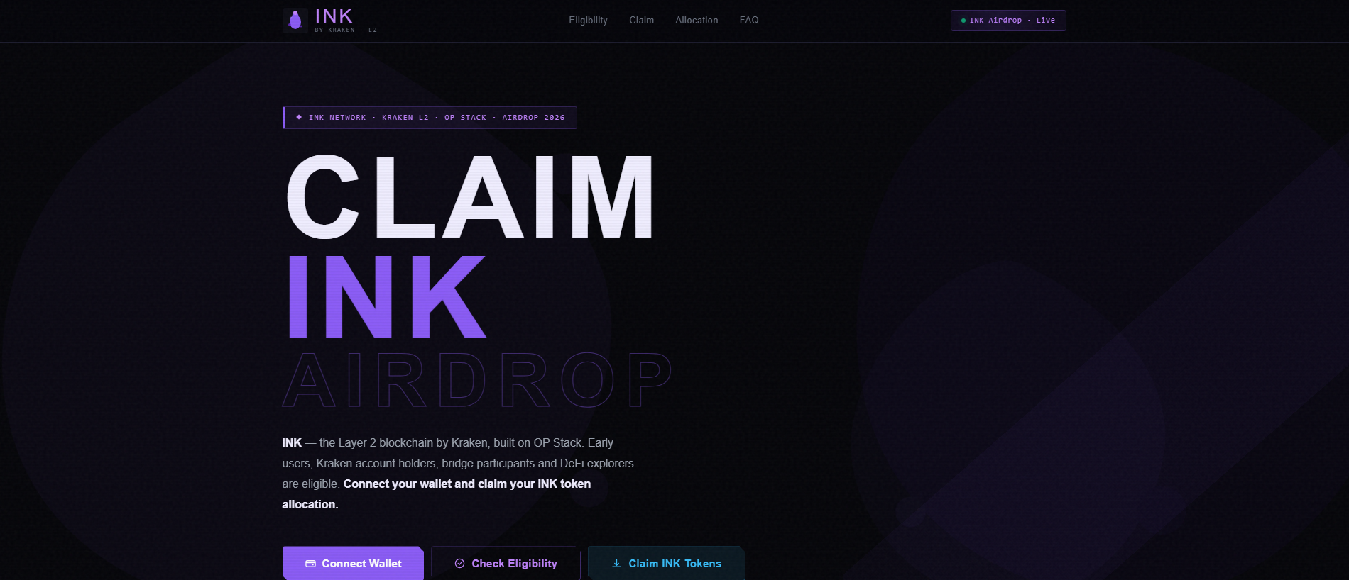Stored capture of claim-ink.xyz