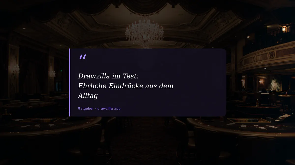 Drawzilla im Test: Ehrliche Eindrücke aus dem Alltag