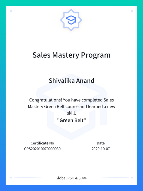 Sales-Mastery-Program