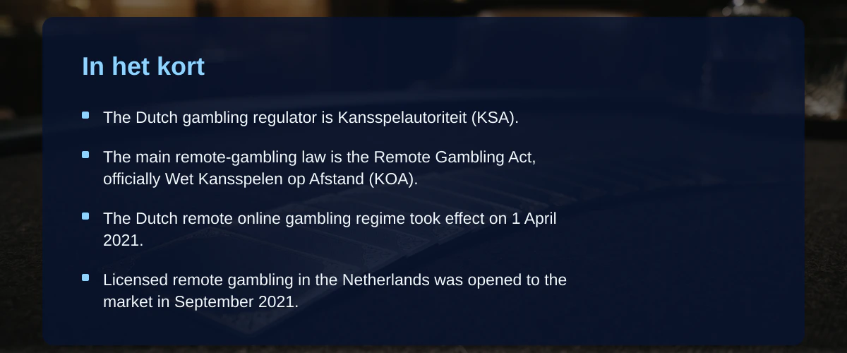 Zoek de beste casino’s van nu in Nederland — In het kort