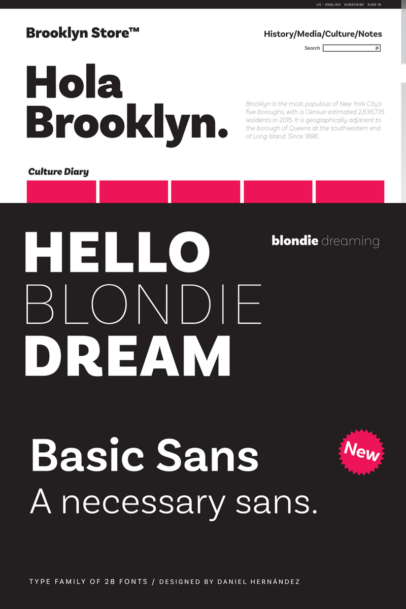 Tired of sterile layouts? Can Basic Sans's handcrafted authenticity finally give your magazine features, online essays, and brand stories that undeniable human touch?